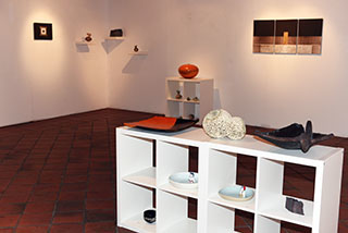 Festival de c�ramique contemporaine, exposition � la Fondation L�Estr�e, Ropraz, novembre 2018. Photo Dany Schaer.