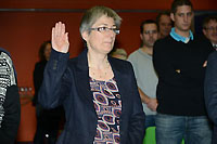 V�ronique Gilliard, nouvelle syndique de Montanaire - D�cembre 2012 (cliquer ICI)