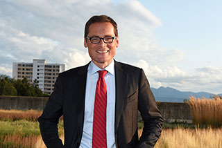 Interview - Un homme d�cid� � d�fendre l�ind�pendance de la Suisse. Lausanne, octobre 2019. Voir parution dans Le Pays Vaudois