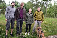 Festi�Jorat lance le projet d�un parc naturel dans les for�ts du Jorat. Comment d�couvrir la For�t vivante ? - Bois du Jorat, Villars-Tiercelin, juin 2017