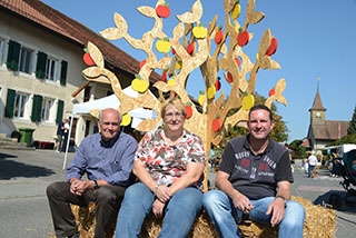 Oies et Pommes font la f�te - Oulens-sous-Echallens, octobre 2017. Reportage de Dany Schaer, journaliste photographe