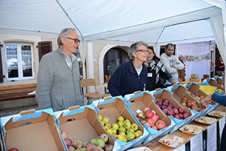 Oies et Pommes font la f�te - Oulens-sous-Echallens, octobre 2017. Reportage de Dany Schaer, journaliste photographe