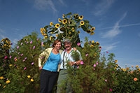 Leur r�ve : vivre dans un �crin qui leur ressemble. Barbara et Michel Besson, Chapelle-sur-Moudon, octobre 2019