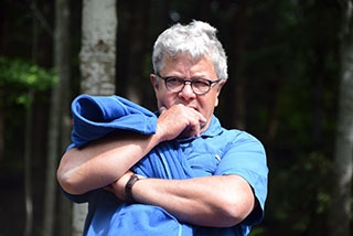 "Tronches d�arbres" compl�te sa galerie de portraits. AG Bois des Brigands, Thierrens, juin 2019. Reportage de Dany Schaer, journaliste-photographe