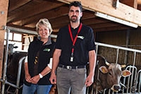 La "Ferme aux 4 Vents" place la qualit� de vie au c�ur de son activit�. Johan et Reynald Viret, Villars-Tiercelin, juin 2019