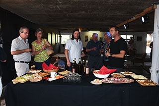 Guy-Claude Portmann, du Ch�ur de Bettens aux toiles de New-York. Ao�t 2019, reportage de Dany Schaer, journaliste photographe