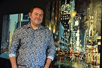 Guy-Claude Portmann, du Ch�ur de Bettens aux toiles de New-York. ao�t 2019 (cliquer ICI)
