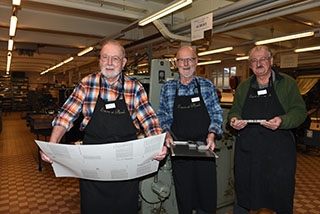 Atelier-Mus�e Encre & Plomb: pour que l�esprit et l��me des typographes demeurent. Chavannes-pr�s-Renens, f�vrier 2019. Reportage de Dany Schaer, journaliste photographe