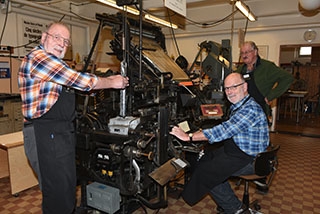 Atelier-Mus�e Encre & Plomb: pour que l�esprit et l��me des typographes demeurent. Chavannes-pr�s-Renens, f�vrier 2019. Reportage de Dany Schaer, journaliste photographe