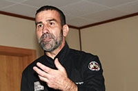 Stop � Malbouffe. Philippe Ligron, conf�rencier et  responsable de la Food Experience � l�Alimentarium de Vevey Chapelle-sur-Moudon f�vrier 2019