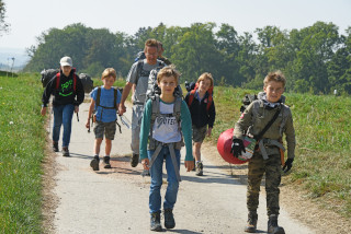 La vie en for�t des coureurs des bois - Ane Aventure, Chapelle-sur-Moudon, samedi 19 septembre 2020. Reportage de Dany Schaer, journaliste photographe