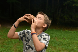 La vie en for�t des coureurs des bois - Ane Aventure, Chapelle-sur-Moudon, samedi 19 septembre 2020. Reportage de Dany Schaer, journaliste photographe