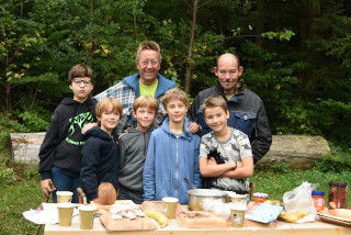La vie en for�t des coureurs des bois - Ane Aventure, Chapelle-sur-Moudon, samedi 19 septembre 2020. Reportage de Dany Schaer, journaliste photographe
