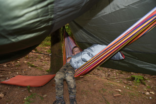 La vie en for�t des coureurs des bois - Ane Aventure, Chapelle-sur-Moudon, samedi 19 septembre 2020. Reportage de Dany Schaer, journaliste photographe