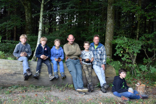 La vie en for�t des coureurs des bois - Ane Aventure, Chapelle-sur-Moudon, samedi 19 septembre 2020. Reportage de Dany Schaer, journaliste photographe