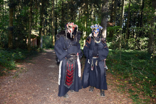 Un jeu de r�le au c�ur du Bois des Brigands - Association GN Azoria - Thierrens, septembre 2020 - Reportage de Dany Schaer, journaliste photographe