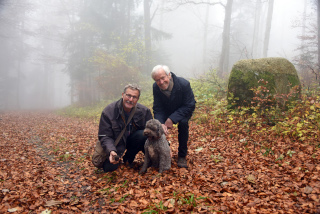 La truffi�re didactique voit le jour - Bonvillars, janvier 2020. Reportage de Dany Schaer, journaliste photographe