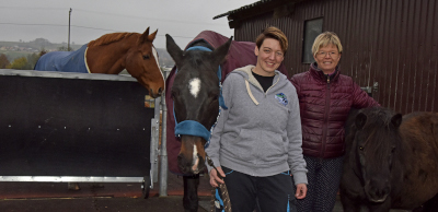 Equi�solution, un service de remplacement sur mesure. Gros-de-Vaud, janvier 2022. Reportage de Dany Schaer, journaliste photographe