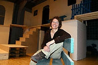 Fran�oise Bach : Quand un d�cor entre en sc�ne. M�zi�res, avril 2013 (Cliquer ICI)