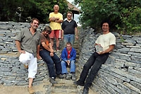 Compagnons de la pierre sèche: le Mur des Princes - Poliez-Pittet - Juillet 2011 (Cliquer ICI)