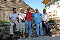 Les Compagnons de la pierre s�che - Plateau du Jorat, ao�t 2010 - Cliquer ICI