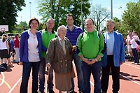 Merg�ne Revel, myst�rieuse donatrice se d�voile - Terrain de sport de St-Cierges - Juin 2014 (cliquer ICI)