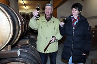 Chai des Hautes Brises : le vin prend le frais sur le Plateau du Jorat. Saint-Cierges, f�vrier 2013 (cliquer ICI)
